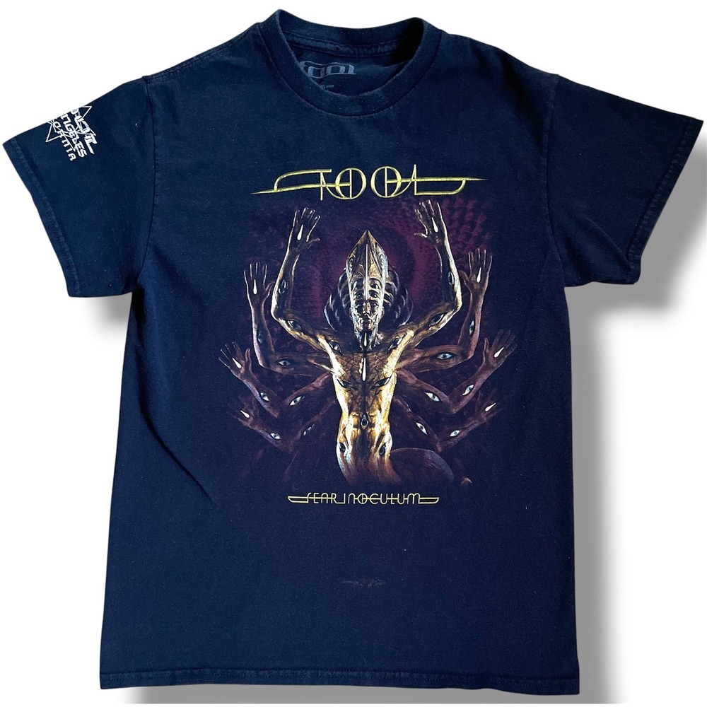 Tool Fear Inoculum Band T-Shirt Mens Small Black Los Angeles California‎ 2022